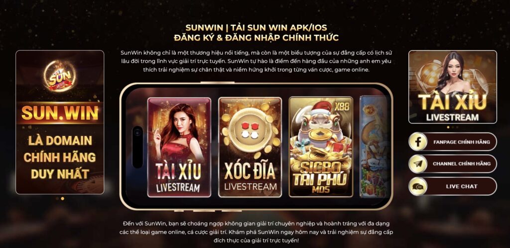 Game bài trả thưởng SunWin chính hãng