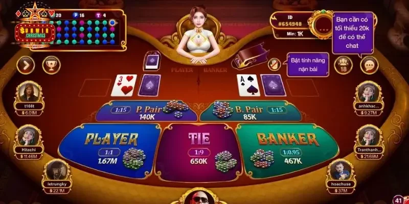 Baccarat Sunwin Christmas - Địa chỉ chơi game uy tín